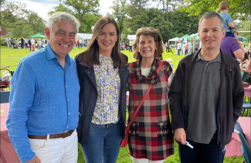 Lucy and Dave Swallowfield Fete