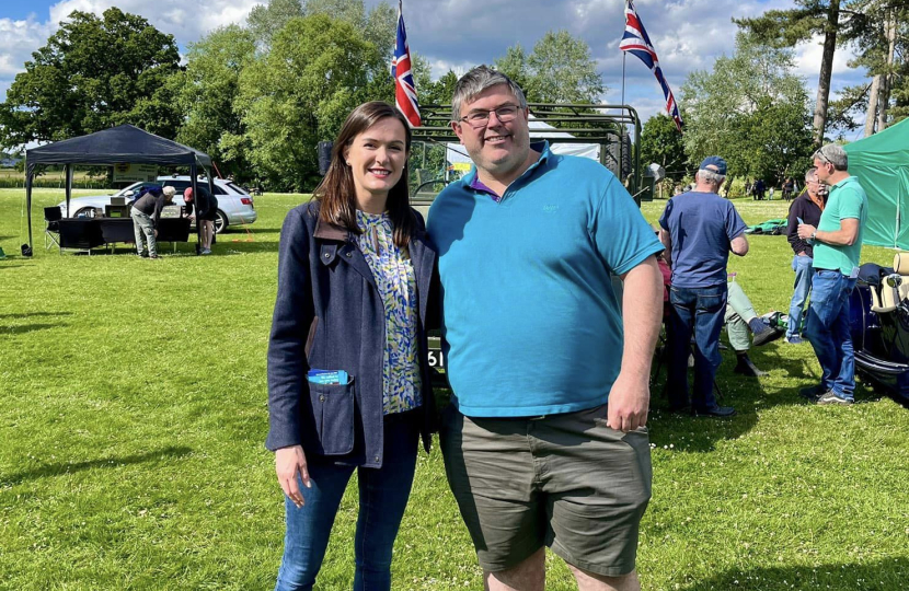 Lucy and Dave Swallowfield Fete