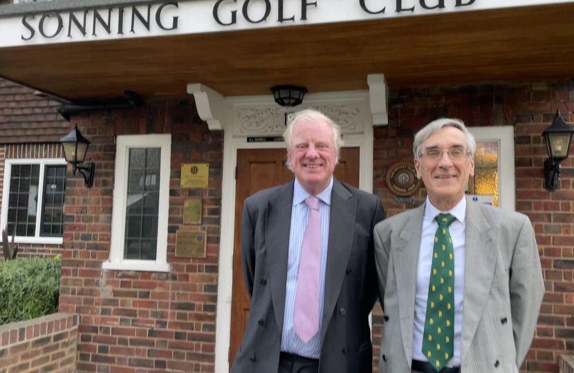 Edward Leigh MP and John redwood mp